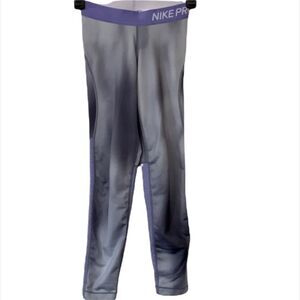 NIKE PRO Girls Leggings Tights Pants Girls Small